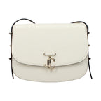 Jimmy Choo White Leather Crossbody Bag