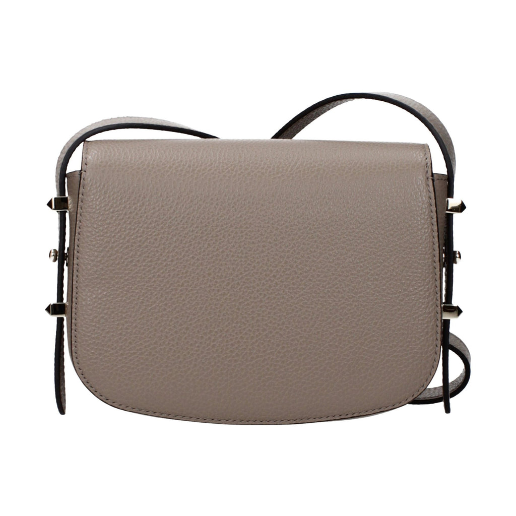 Jimmy Choo Gray Leather Crossbody Bag