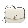Jimmy Choo White Leather Shoulder Bag