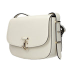Jimmy Choo White Leather Crossbody Bag