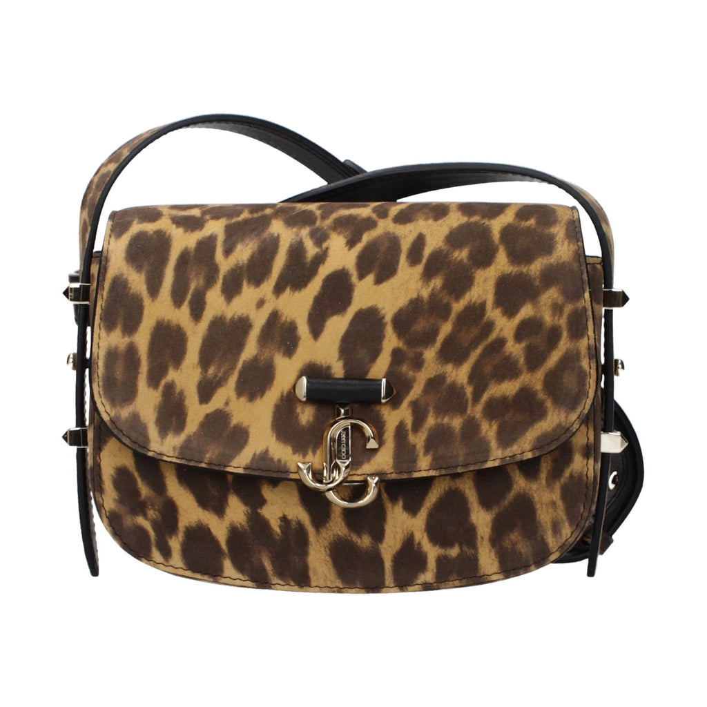 Jimmy Choo Brown Leather Crossbody Bag
