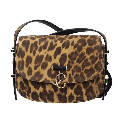 Jimmy Choo Brown Leather Crossbody Bag