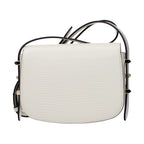 Jimmy Choo White Leather Shoulder Bag