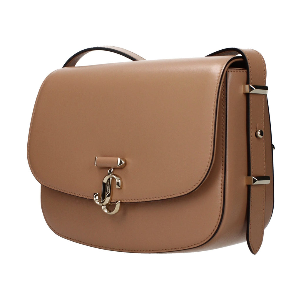 Jimmy Choo Brown Leather Crossbody Bag