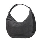 Jimmy Choo Gray Leather Shoulder Bag