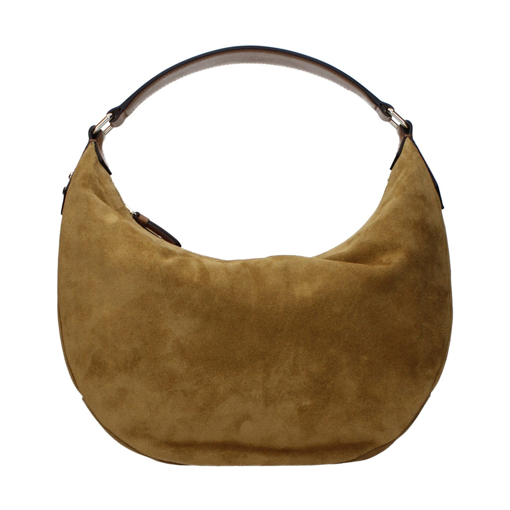 Jimmy Choo Brown Leather Shoulder Bag