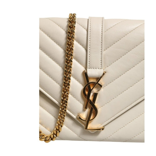 Saint Laurent Envelope Triquilt Medium YSL Shoulder Bag