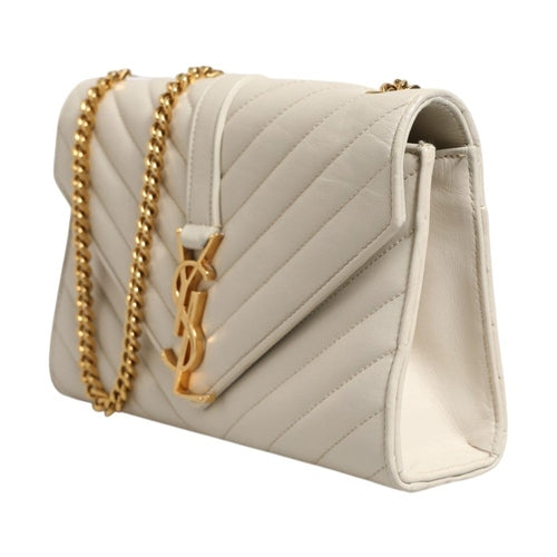 Saint Laurent Envelope Triquilt Medium YSL Shoulder Bag