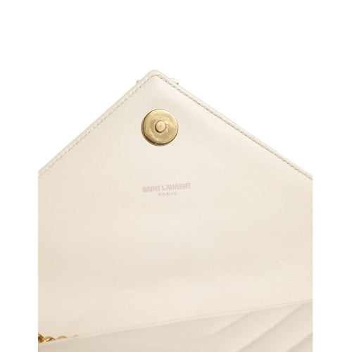 Saint Laurent Envelope Triquilt Medium YSL Shoulder Bag