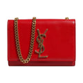 Saint Laurent Kate Red Leather Crossbody Bag