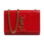 Saint Laurent Kate Red Leather Crossbody Bag