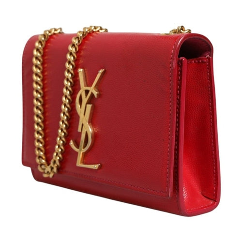 Saint Laurent Kate Red Leather Crossbody Bag