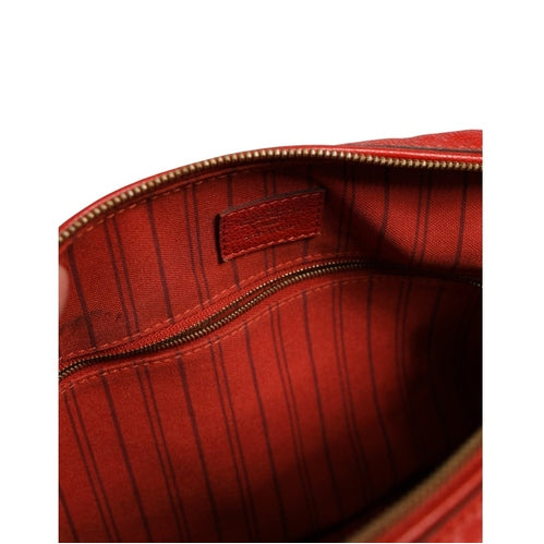 Louis Vuitton Red Monogram Empreinte Speedy Bandouliere 30