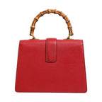 Gucci Dionysus Bamboo Medium Top Handle Bag White Blue Red