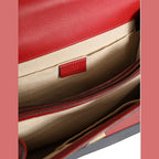 Gucci Dionysus Bamboo Medium Top Handle Bag White Blue Red