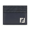 Fendi Blue Leather Wallet