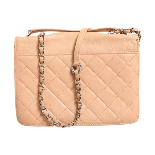 Chanel Goatskin Quilted Small CC Box Flap Bag