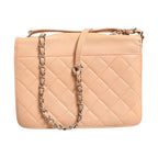 Chanel Goatskin Quilted Small CC Box Flap Bag