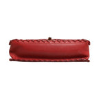 Chanel Mini Flap Bag Lambskin Braided Calfskin Gold Tone Metal