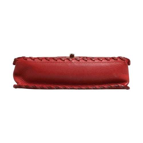 Chanel Mini Flap Bag Lambskin Braided Calfskin Gold Tone Metal