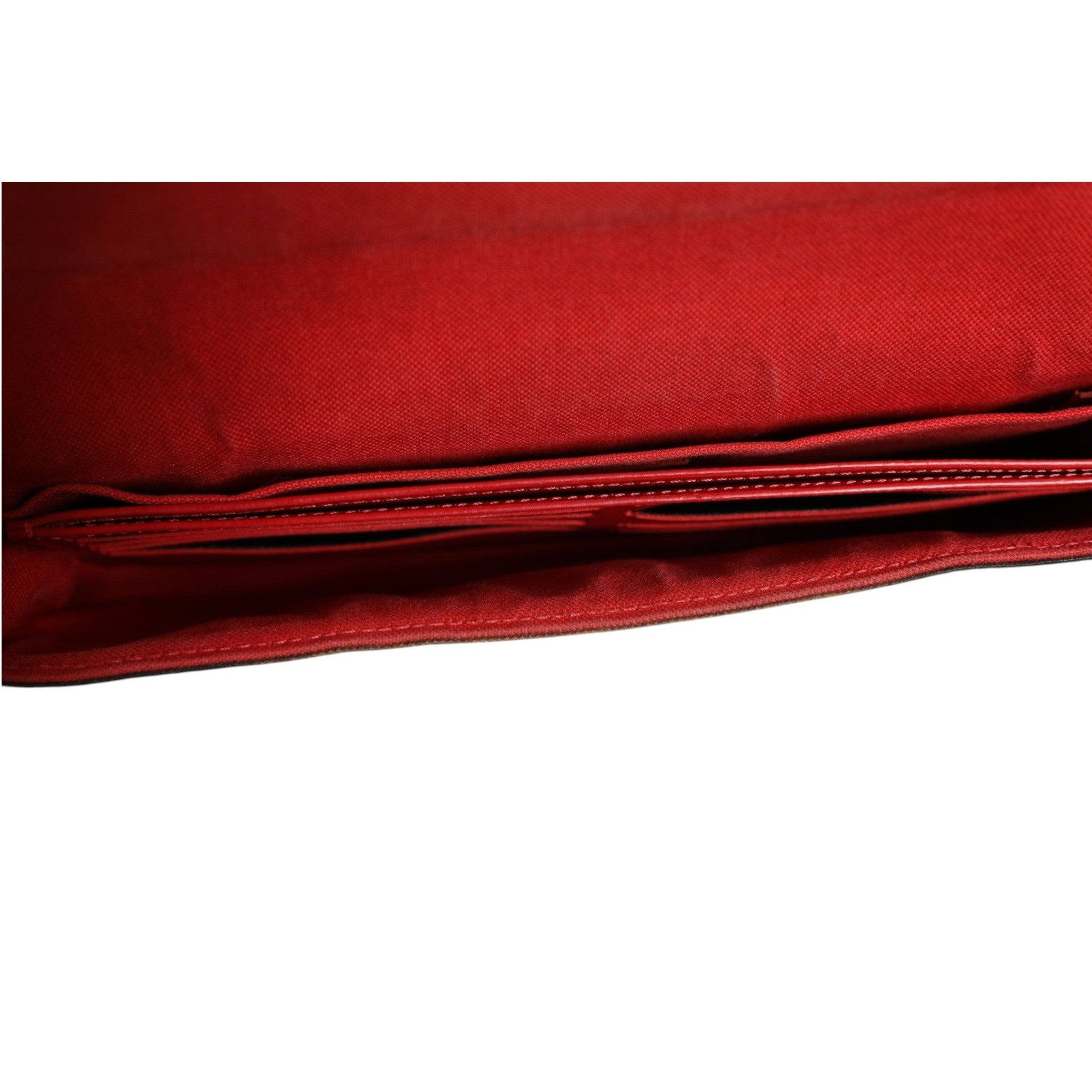 Louis Vuitton Damier Ebene Pochette Felice Chain Wallet