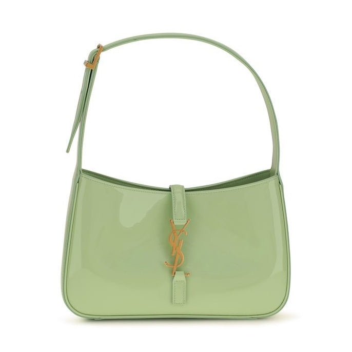 Saint Laurent Bicolor Calf Leather Bos Taurus Shoulder Bag