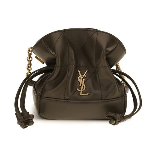 Saint Laurent Bicolor Lamb Ovis Aries Aries Clutch Bag