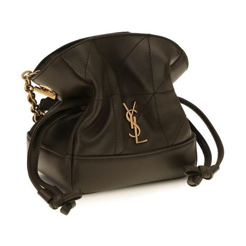 Saint Laurent Bicolor Lamb Ovis Aries Aries Clutch Bag