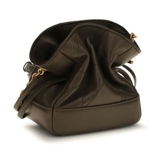 Saint Laurent Bicolor Lamb Ovis Aries Aries Clutch Bag