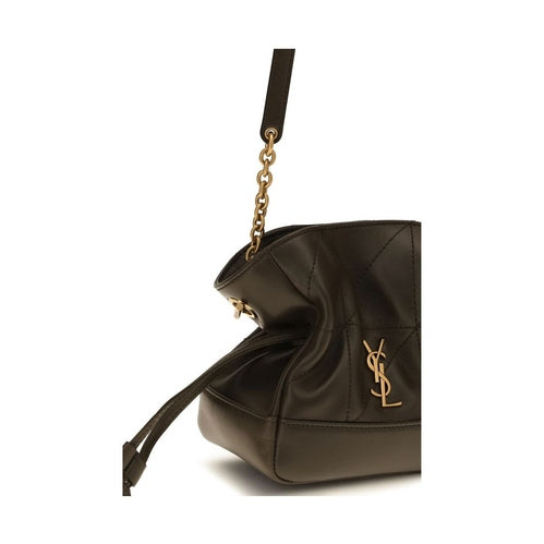 Saint Laurent Bicolor Lamb Ovis Aries Aries Clutch Bag