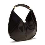 Saint Laurent Brown Calf Leather Bos Taurus Shoulder Bag