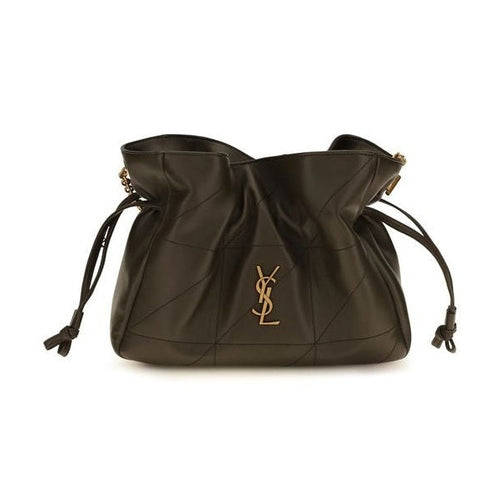 Saint Laurent Bicolor Lamb Ovis Aries Aries Clutch Bag