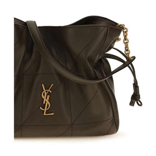 Saint Laurent Bicolor Lamb Ovis Aries Aries Clutch Bag