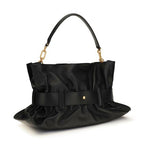 Balmain Black Calf Leather Bos Taurus Shoulder Bag