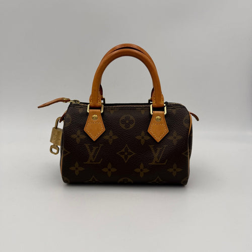 Louis Vuitton LOUIS VUITTON Nano Speedy Monogram Handbag