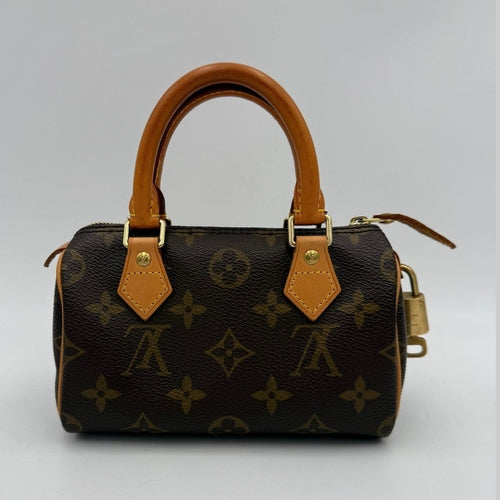 Louis Vuitton LOUIS VUITTON Nano Speedy Monogram Handbag