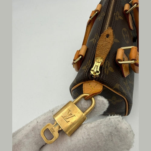Louis Vuitton LOUIS VUITTON Nano Speedy Monogram Handbag