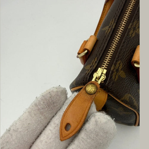 Louis Vuitton LOUIS VUITTON Nano Speedy Monogram Handbag