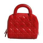 Christian Dior Small Dior Toujours Bag Black Macrocannage Calfskin
