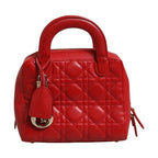 Christian Dior Small Dior Toujours Bag Black Macrocannage Calfskin