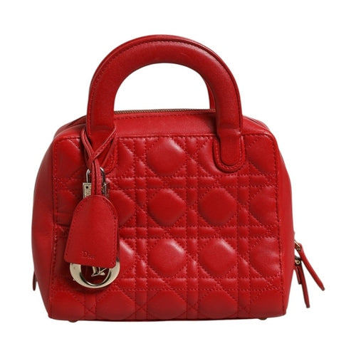 Christian Dior Small Dior Toujours Bag Black Macrocannage Calfskin
