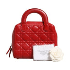 Christian Dior Small Dior Toujours Bag Black Macrocannage Calfskin