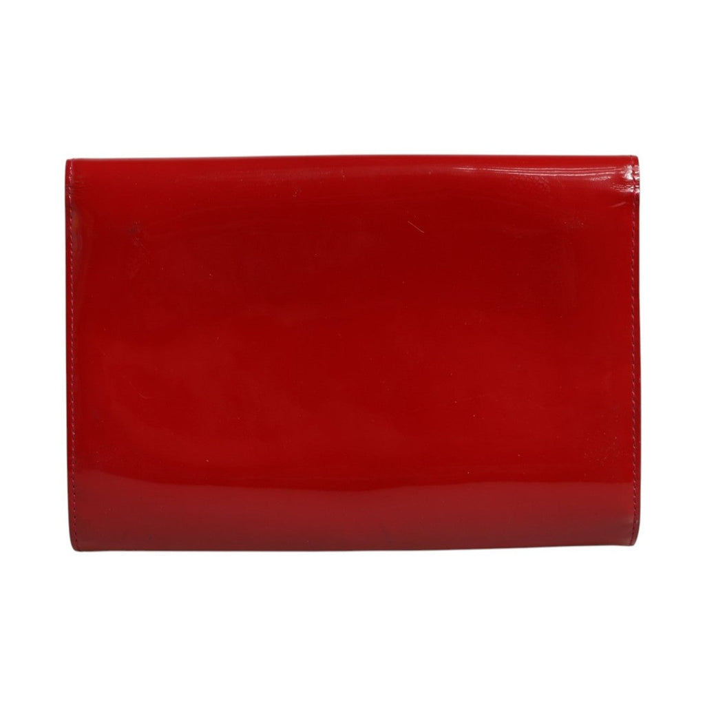 Louis Vuitton Louise PM Red Patent Leather Wallet On Chain