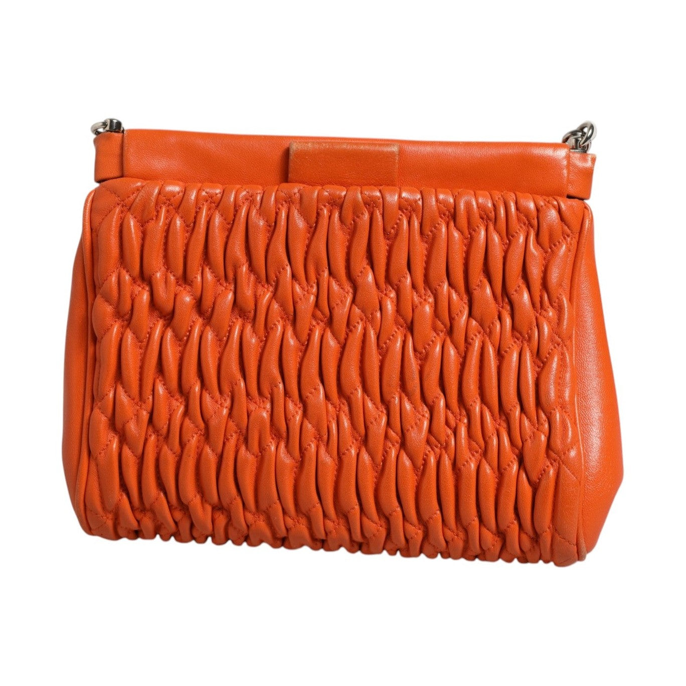 Miu Miu Orange crystal crossbodybag