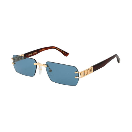 Dsquared² Gold Metal Sunglasses