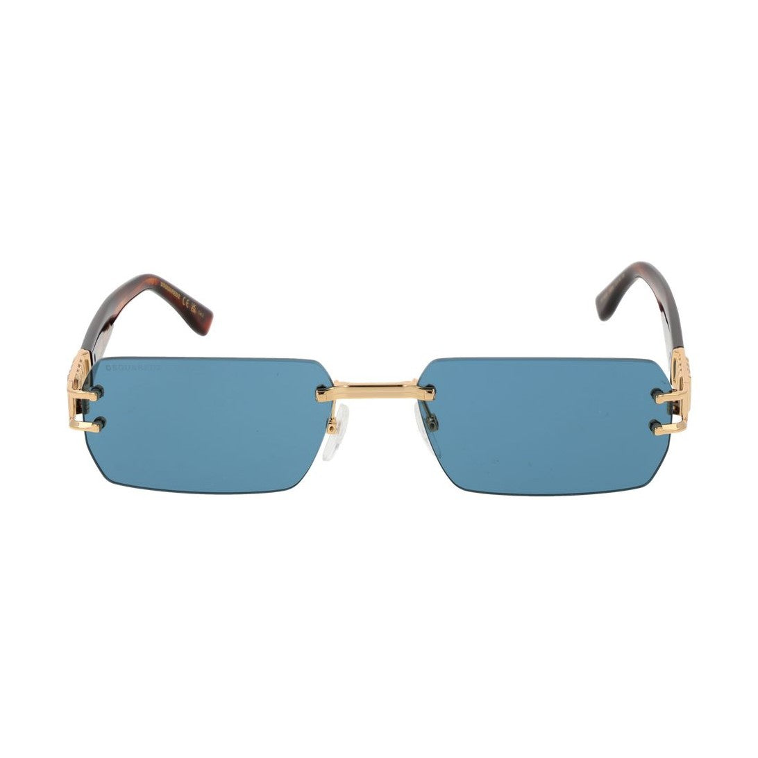Dsquared² Gold Metal Sunglasses