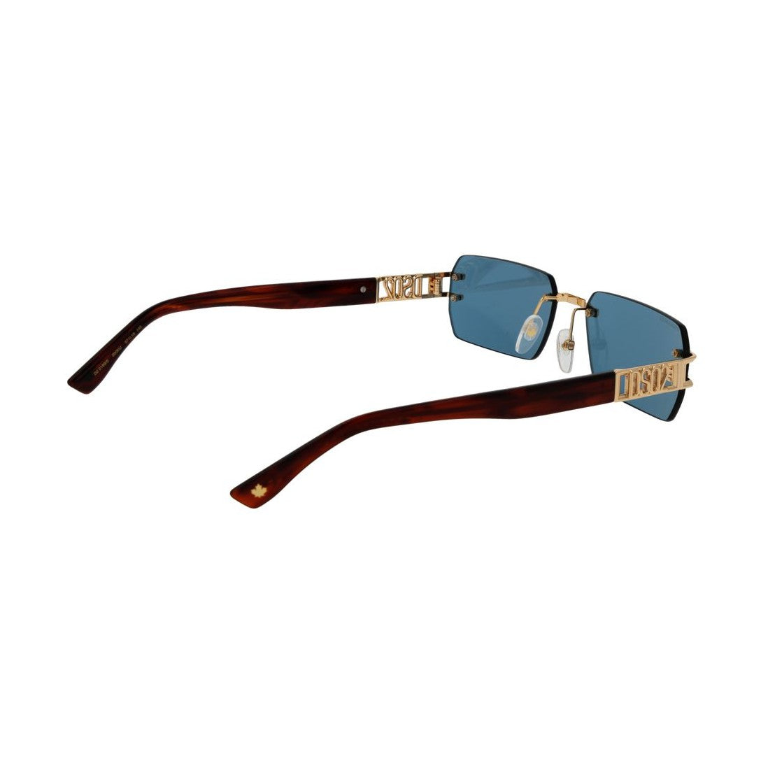 Dsquared² Gold Metal Sunglasses