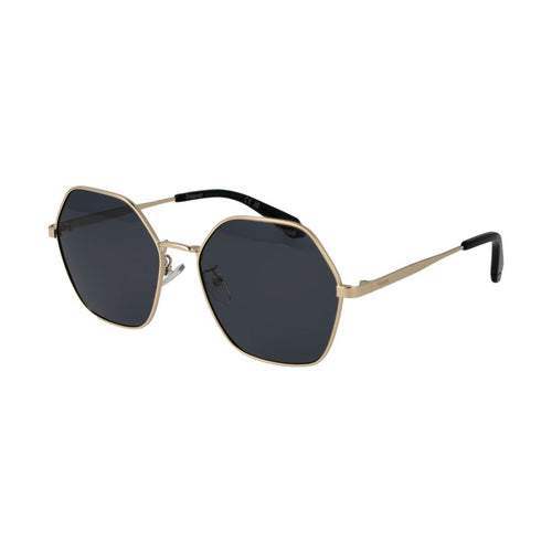 Polaroid Gold Metal Sunglasses