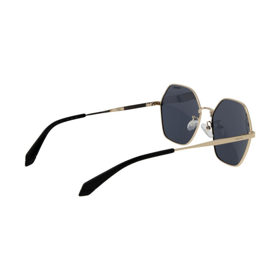 Polaroid Gold Metal Sunglasses