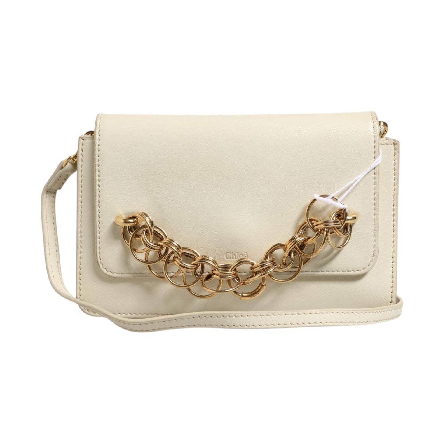 Chloé Drew Bijou Leather Clutch Small